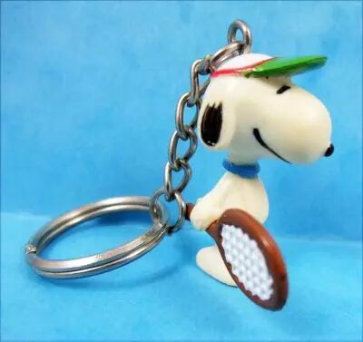 Snoopy - Figurine PVC Porte cl� - Snoopy Tennisman