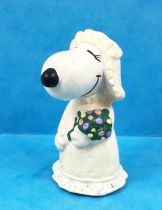 Snoopy - Figurine PVC Schleich - Belle mariée