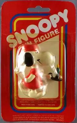 Snoopy - Figurine PVC Schleich - Snoopy avec Chandelle Neuf sous Blister