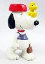 Snoopy - Figurine PVC Schleich - Snoopy avec Woodstock sur le museau