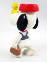Snoopy - Figurine PVC Schleich - Snoopy avec Woodstock sur le museau