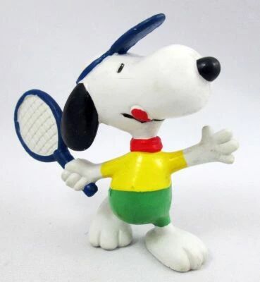 Snoopy - Figurine PVC Schleich - Snoopy Joueur de Tennis