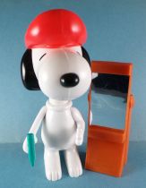 Snoopy - McDonald Premium 6\  Action Figure - Cartoonist Snoopy