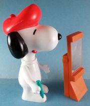 Snoopy - McDonald Premium 6\  Action Figure - Cartoonist Snoopy