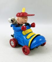 Snoopy - Plastic Vehicle - Baseball Charlie Brown & Snoopy