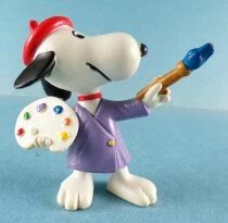 Snoopy - Schleich PVC Figure - Painter Snoopy