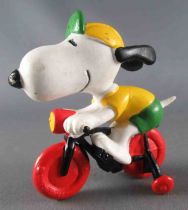 Snoopy - Schleich PVC Figure - Racing Cyclist Snoopy