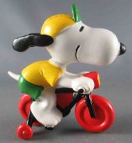 Snoopy - Schleich PVC Figure - Racing Cyclist Snoopy
