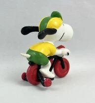 Snoopy - Schleich PVC Figure - Racing Cyclist Snoopy