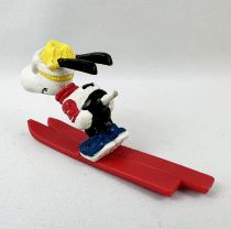 Snoopy - Schleich PVC Figure - Ski jumping Snoopy