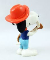 Snoopy - Schleich PVC Figure - Snoopy playing blanjo