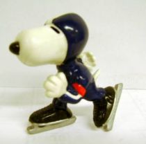 Snoopy - Schleich PVC Figure - Speedskater Snoopy