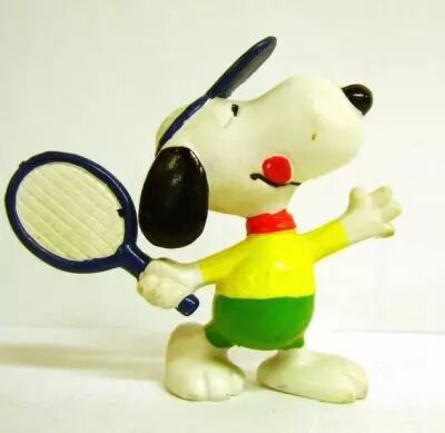 Snoopy - Schleich PVC Figure - Tennis Player Snoopy