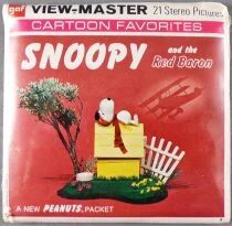 Snoopy - Set of 3 x Gaf View-Master Discs And the Red Baron Ref. B 544 Mint Sealed