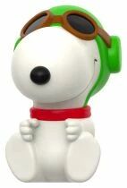 Snoopy & the Peanuts - Super7 Fun!Fun! Figure - Snoopy Flying Ace (Green)