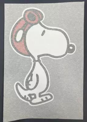 Snoopy - Transfert � Chaud Vintage pour T-Shirt - Snoopy Aviateur