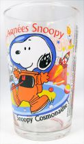 Snoopy - Verre à moutarde Amora - Les années 90 : Snoopy Cosmonaute