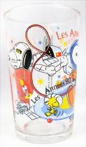 Snoopy - Verre à moutarde Amora - Les années 90 : Snoopy Cosmonaute