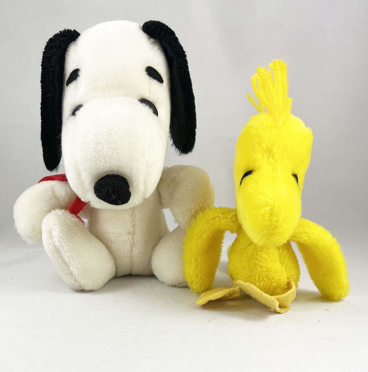 Snoopy (Peanuts) - Peluches vintage - Snoopy & Woodstock