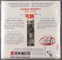 Snoopy (Peanuts) - Pochette de 3 Disques Gaf View-Master 3D Charlie Brown\'s Summer Fun R&eacute;f 548 Neuve Cellophan&eacute;e