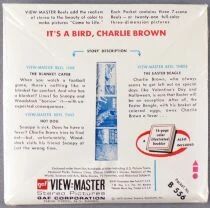 Snoopy (Peanuts) - Pochette de 3 Disques Gaf View-Master 3D It\'s a Bird Charlie Brown R&eacute;f 556 Neuve Cellophan&eacute;e