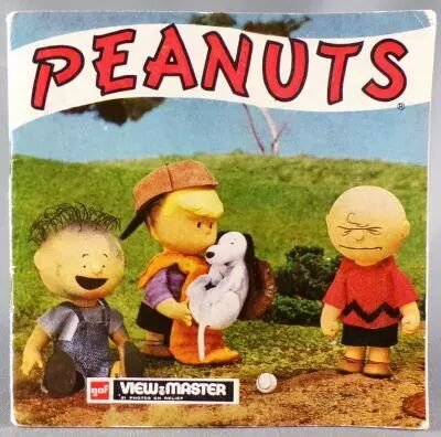 Snoopy (Peanuts) - Pochette de 3 Disques View-Master 3D (GAF)