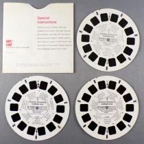 Snoopy (Peanuts) - Set of 3 Discs Gaf View Master 3-D Charlie Brown\'s Summer Fun Ref 548
