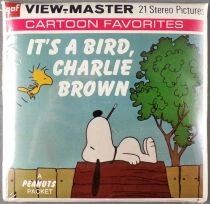 Snoopy (Peanuts) - Set of 3 Discs Gaf View Master 3-D t\'s a Bird Charlie Brown Ref 556 Mint Sealed