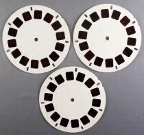 Snoopy and the Rd Baron - 3 x View-Master Discs Set Loose Ref. B 544 -F