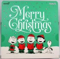 Snoopy et les Peanuts - Figurine ReAction Super7 - Caroling Charlie Brown & Snoopy \ Merry Christmas\ 