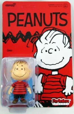 Snoopy et les Peanuts - Figurine ReAction Super7 - Linus