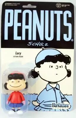 Snoopy et les Peanuts - Figurine ReAction Super7 - Lucy