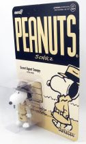 Snoopy et les Peanuts - Figurine ReAction Super7 - Secret Agent Snoopy