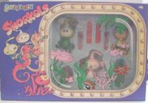 Snorky / Snorkles - Minilands Action Figures - Looter, Dimmy & Casey