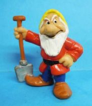 Snow White - Bully 1982 PVC figure - the dwarf Grumpy