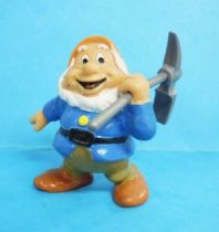 Snow White - Bully 1982 PVC figure - the dwarf Happy