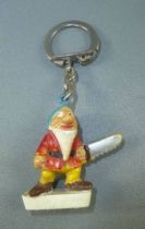 Snow White - Jim keychain Mini Figure - he dwarf Grumpy (Chocolat Cantaloup premium)