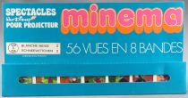 Snow White - Meccano France - Minema 1st Series 8 Strips 56 Colors Views Mint in Box