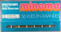 Snow White - Meccano France - Minema 2nd Series 8 Strips 56 Colors Views Mint in Box