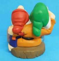 Snow White - Plastic Figure - Sneezy and Sleepy dwarfs