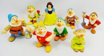 Snow White & the 7 Dwarfs - Complete set of 8 PVC Figures - Maia Borges M+B
