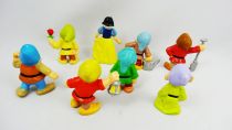 Snow White & the 7 Dwarfs - Complete set of 8 PVC Figures - Maia Borges M+B