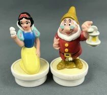Snow White & the 7 Dwarfs - Complete set of 8 Smarties Figures (Nestl&eacute;)