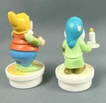 Snow White & the 7 Dwarfs - Complete set of 8 Smarties Figures (Nestl&eacute;)