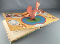 Snow White & the 7 Dwarfs - OE 1938 Hachette Pop Up Book -Snow White & her pet friends 