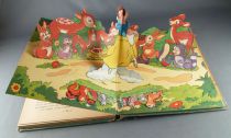 Snow White & the 7 Dwarfs - OE 1938 Hachette Pop Up Book -Snow White & her pet friends 