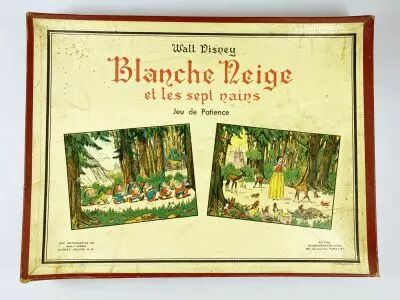 Snow White and the 7 Dwarfs - Puzzle (Jigsaw) Edition Et. V�ra (1958)