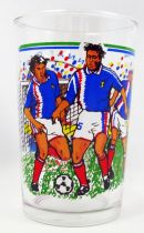Soccer - Amora Mustard glass 1996 - Patrice Loko (European Championship 1996)