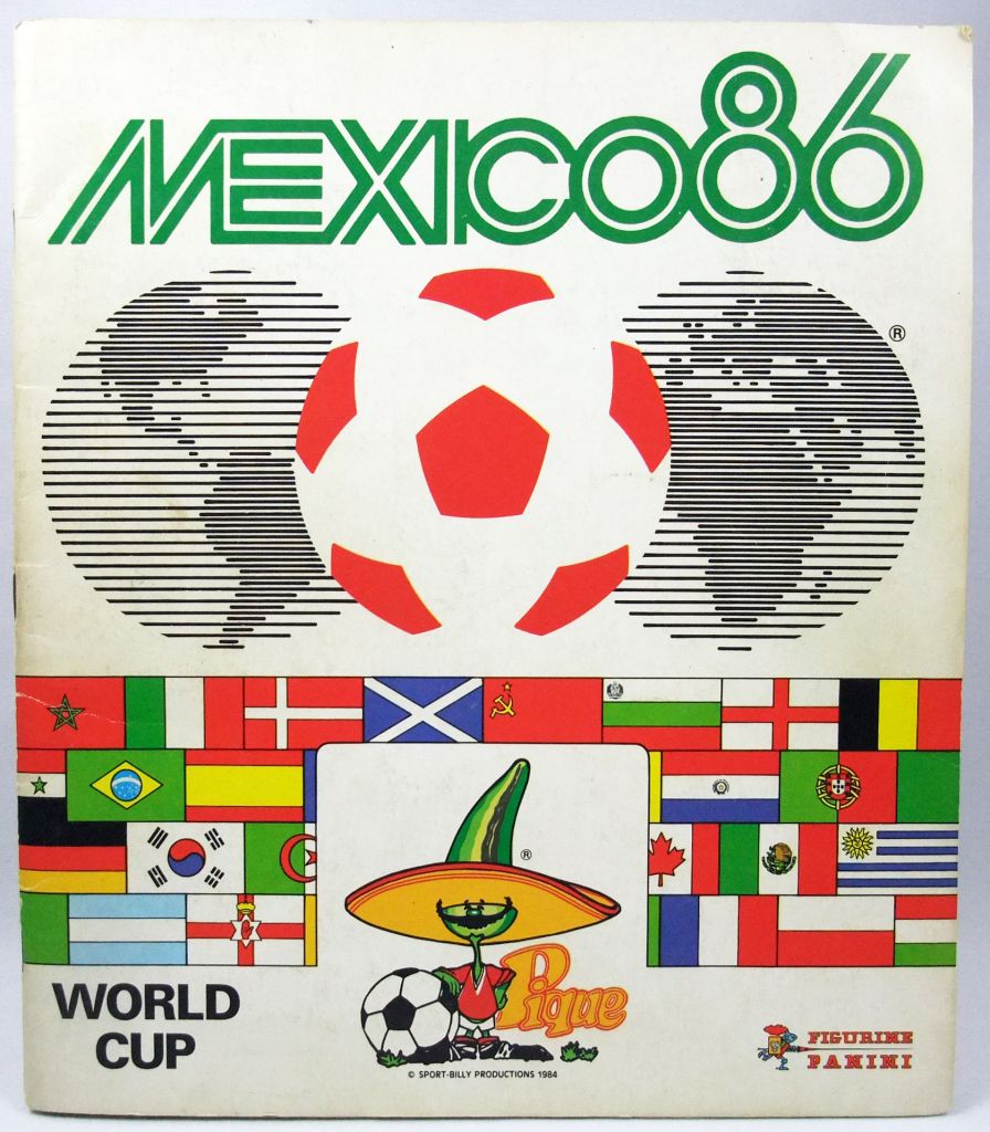 Panini Mexico 86 World Cup Stickers Original Backs - Ex-Photo Album See info 