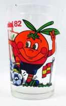Soccer - Promo Foot Mustard glass 1982 - Naranjito \ Mundial 82\  (World Cup Espana 1982)